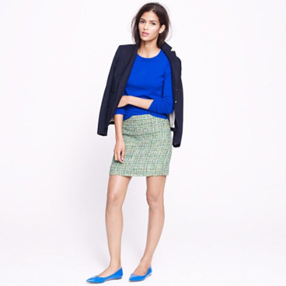 J.Crew Tweed No. 2 Pencil Skirt - Picture 1 of 3